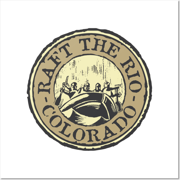 Raft the Rio Colorado Wall Art by TBM Christopher
